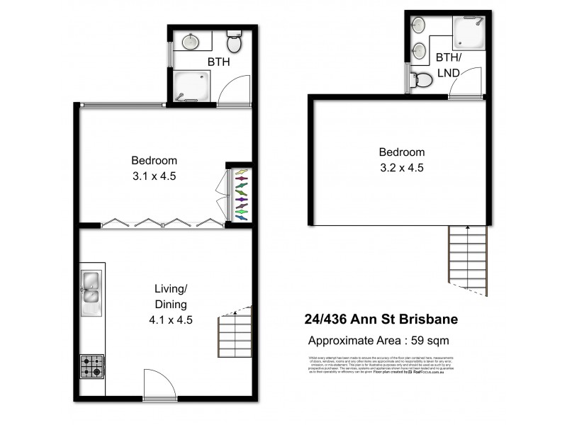 24/436 Ann Street, Brisbane City QLD 4000 Floorplan