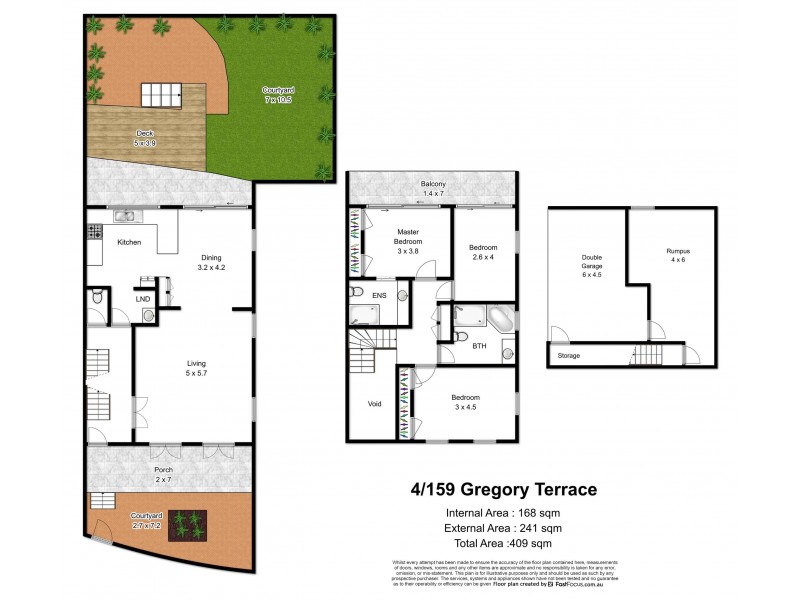 61 Torrington St, Spring Hill QLD 4000 Floorplan