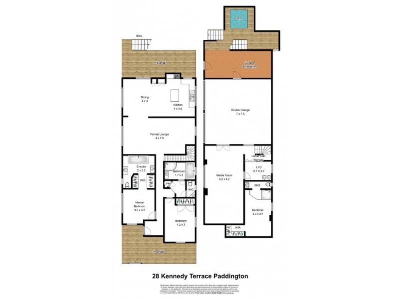 28 Kennedy Tce, Paddington QLD 4064 Floorplan