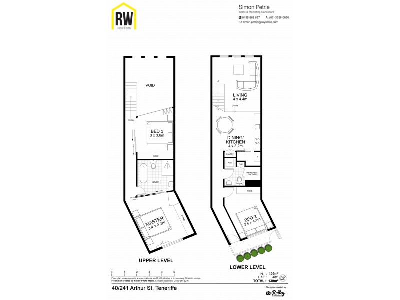 40/241 Arthur Street, Teneriffe QLD 4005 Floorplan