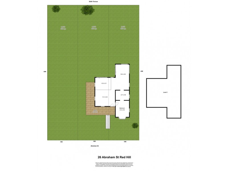 26 Abraham Street, Red Hill QLD 4059 Floorplan