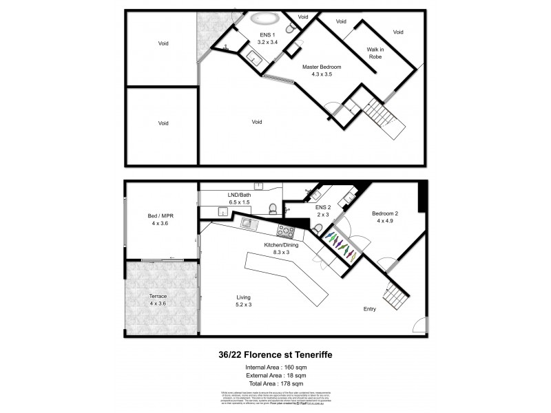 36/22 Florence Street, Teneriffe QLD 4005 Floorplan