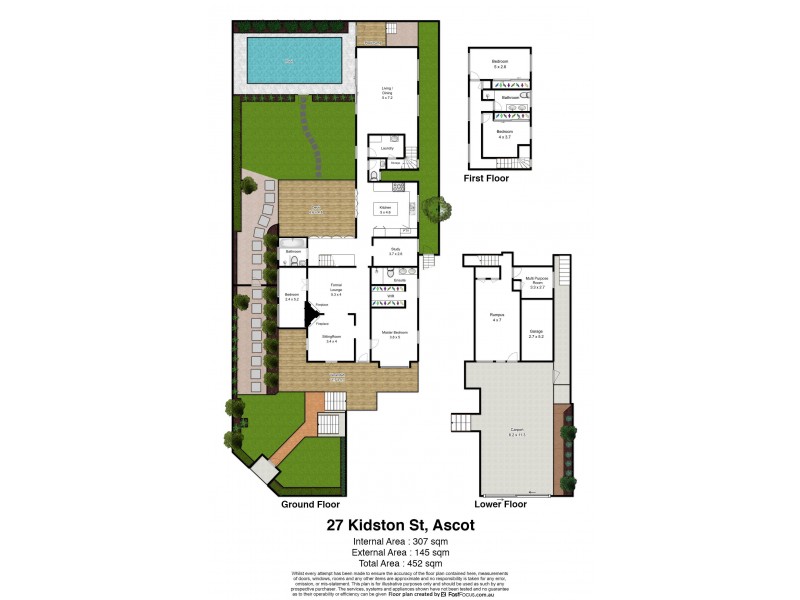 27 Kidston Street, Ascot QLD 4007 Floorplan