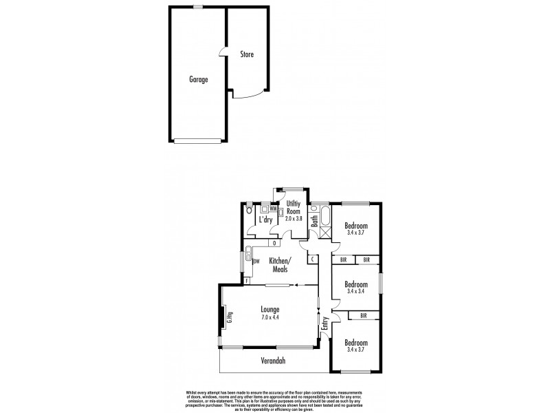 8 Brentwood Close, Clayton South VIC 3169 Floorplan