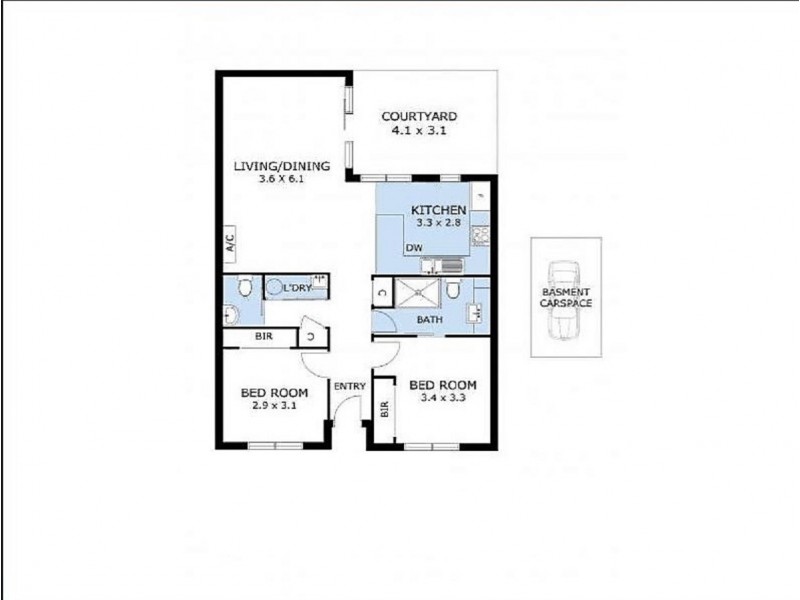9/119 McDonald Street, Mordialloc VIC 3195 Floorplan