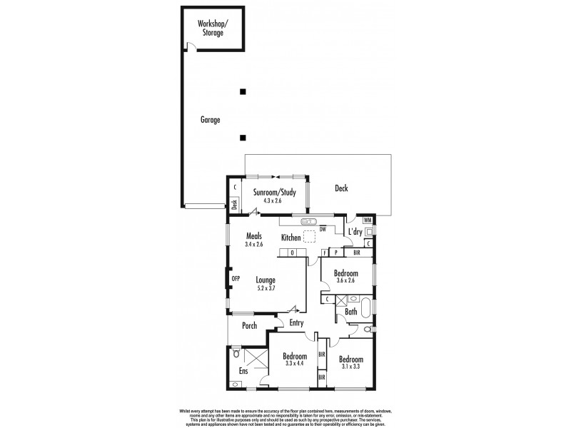 47 Albany Crescent, Aspendale VIC 3195 Floorplan