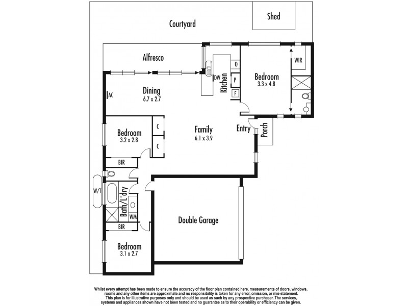 2/50 Eulinga Avenue, Aspendale VIC 3195 Floorplan