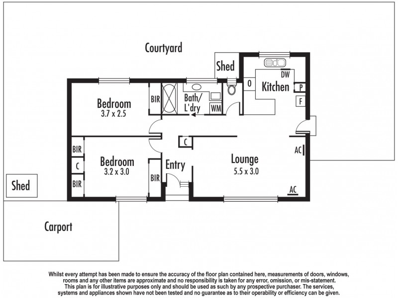 3/18 Keefer Street, Mordialloc VIC 3195 Floorplan