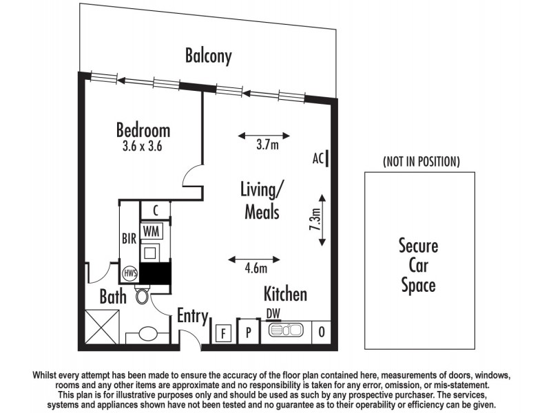 15/541 Main Street, Mordialloc VIC 3195 Floorplan