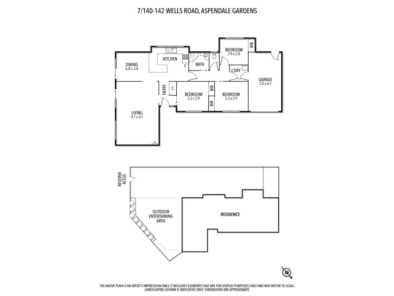 7/140-142 Wells Road, Aspendale Gardens VIC 3195 Floorplan