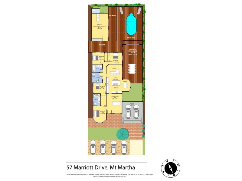 57 Marriott Drive, Mount Martha VIC 3934 Floorplan