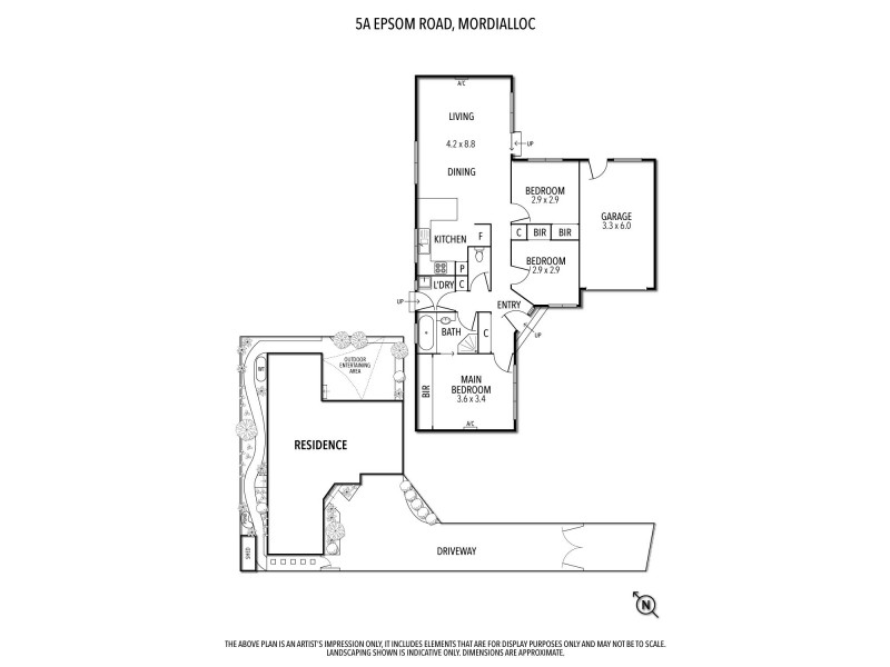 5A Epsom Road, Mordialloc VIC 3195 Floorplan