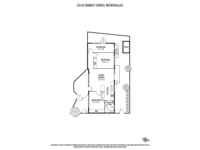 25/42 Barkly Street, Mordialloc VIC 3195 Floorplan