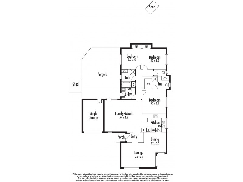 5 Carla Court, Aspendale Gardens VIC 3195 Floorplan