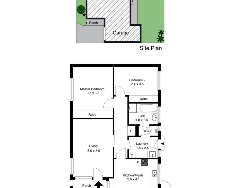 9/6-8 Robertson Parade, Aspendale VIC 3195 Floorplan