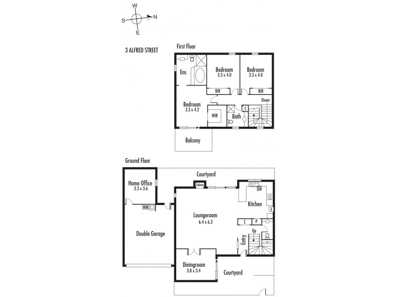 3 Alfred Street, Aspendale VIC 3195 Floorplan