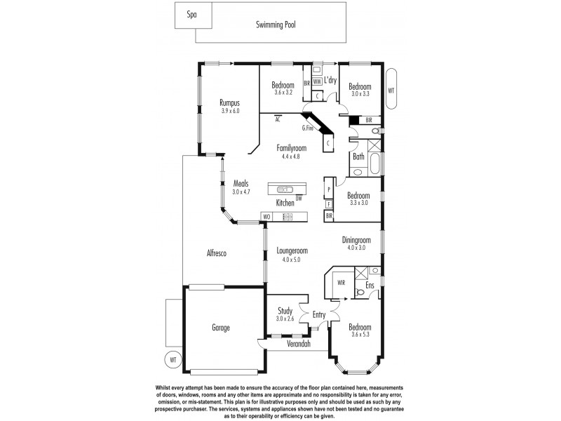 6 Mangrove Court, Aspendale Gardens VIC 3195 Floorplan