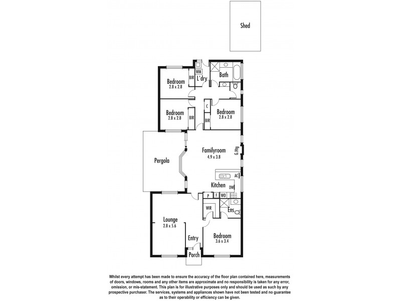 14 Dotterel Court, Chelsea Heights VIC 3196 Floorplan