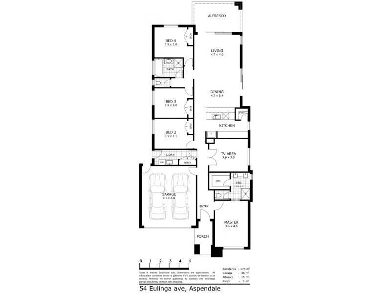 54 Eulinga Avenue, Aspendale VIC 3195 Floorplan