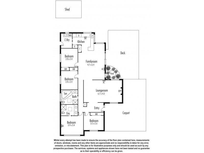 7 Kubis Avenue, Aspendale VIC 3195 Floorplan