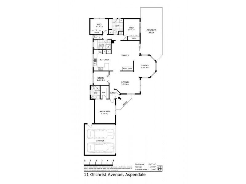 11 Gilchrist Way, Aspendale Gardens VIC 3195 Floorplan