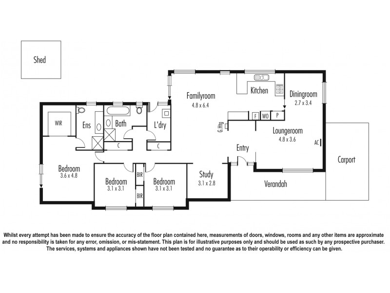 12 Jacinta Court, Aspendale Gardens VIC 3195 Floorplan