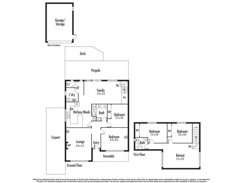 45 Keith Avenue, Edithvale VIC 3196 Floorplan