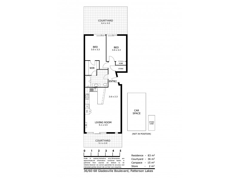 36/60-68 Gladesville Boulevard, Patterson Lakes VIC 3197 Floorplan