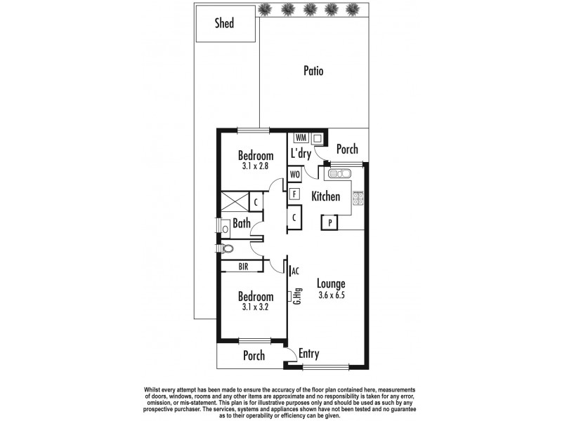 3/10 McIntosh Court, Aspendale Gardens VIC 3195 Floorplan