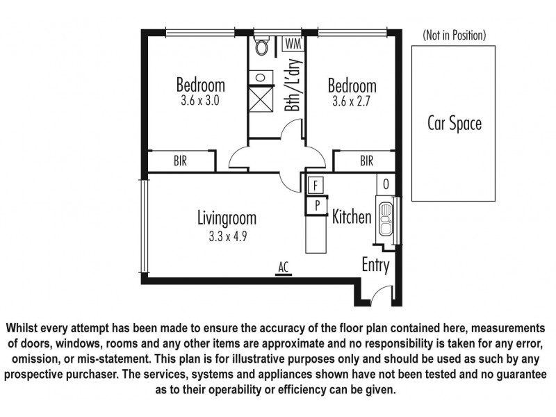 6/44 Cedric Street, Mordialloc VIC 3195 Floorplan