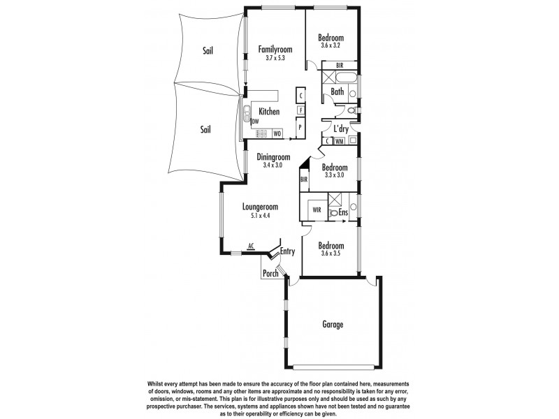 7 Haynes Court, Aspendale Gardens VIC 3195 Floorplan