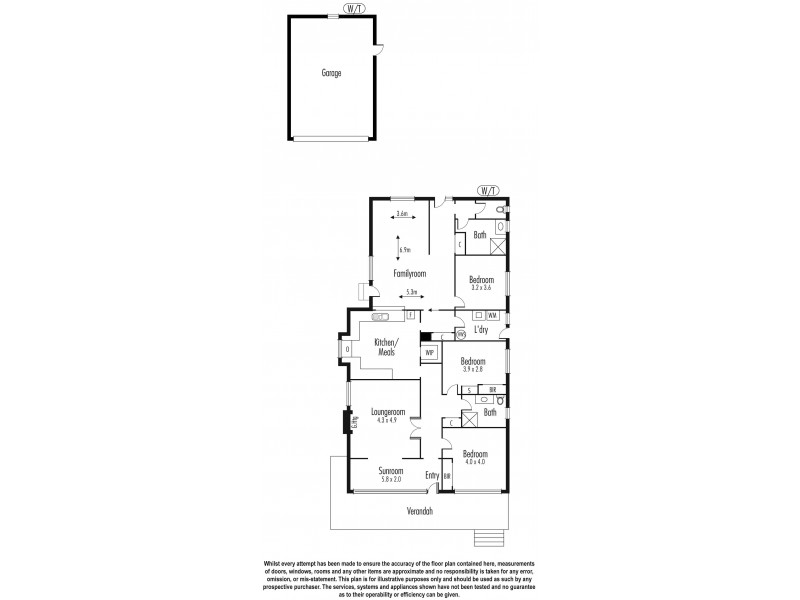 105 Chute Street, Mordialloc VIC 3195 Floorplan