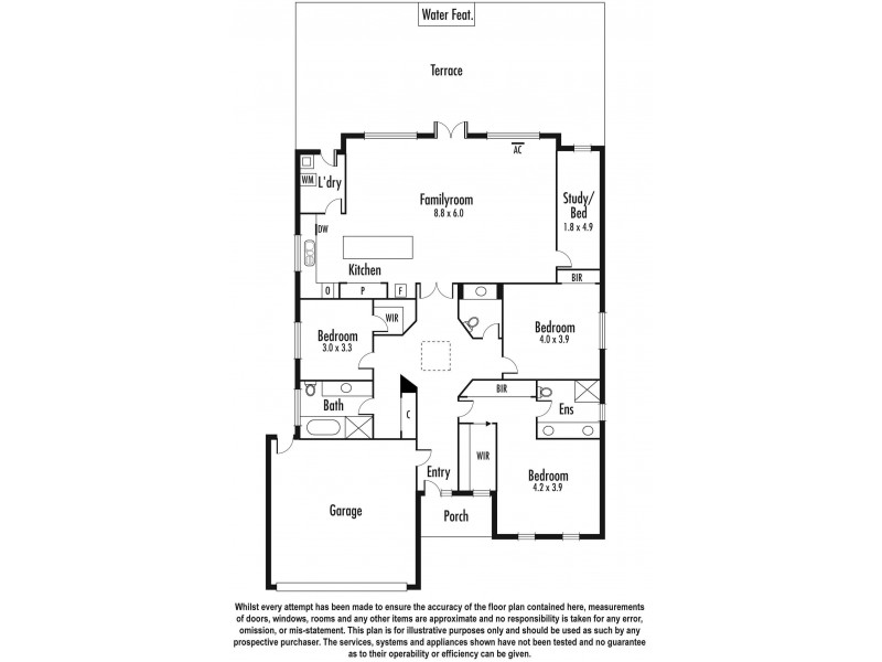 6 Manning Close, Mordialloc VIC 3195 Floorplan