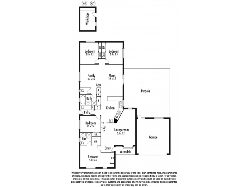 8 Jones Court, Aspendale Gardens VIC 3195 Floorplan