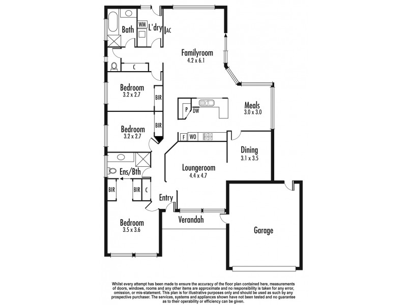 4 Narelle Drive, Aspendale Gardens VIC 3195 Floorplan