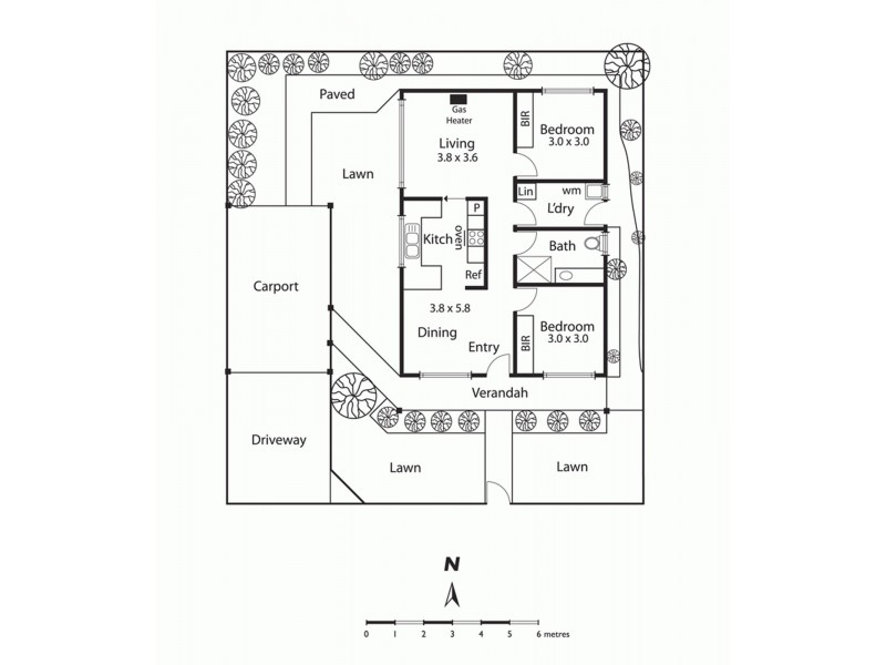 1a Munro Avenue, Edithvale VIC 3196 Floorplan