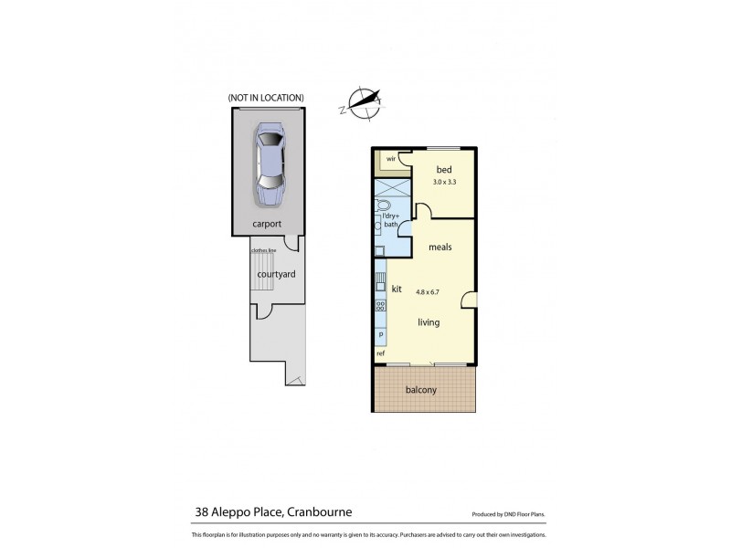 38 Aleppo Place, Cranbourne VIC 3977 Floorplan