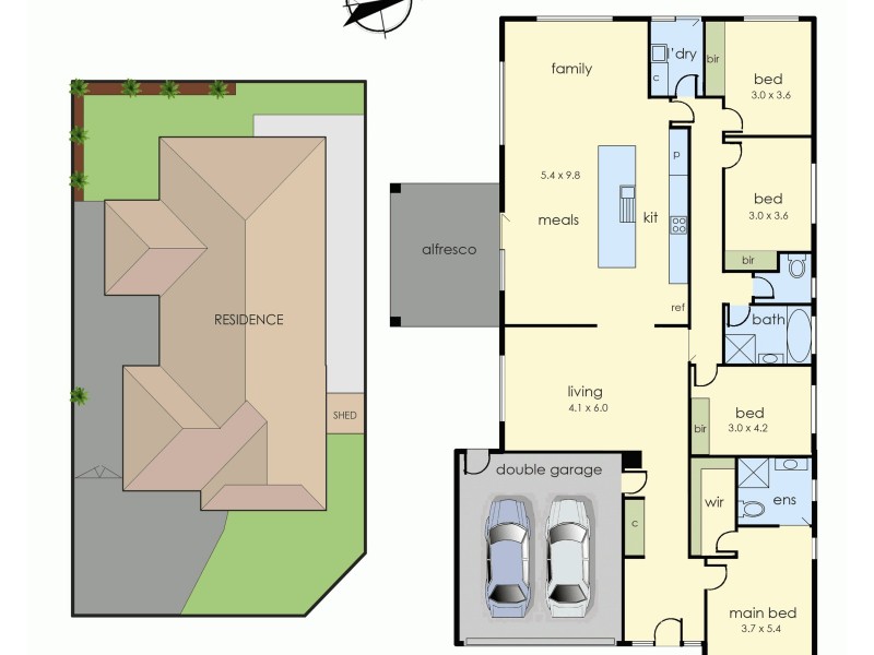 80 Glenelg Street, Clyde North VIC 3978 Floorplan