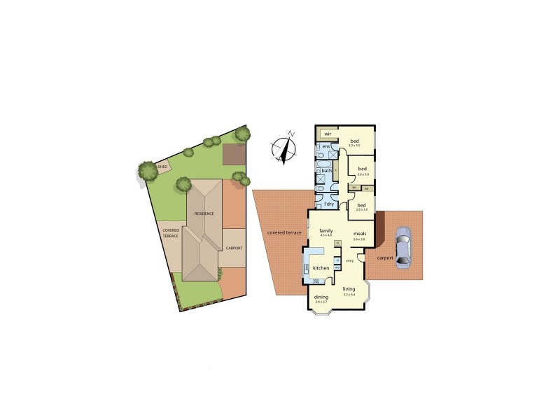 3 Flax Court, Cranbourne North VIC 3977 Floorplan