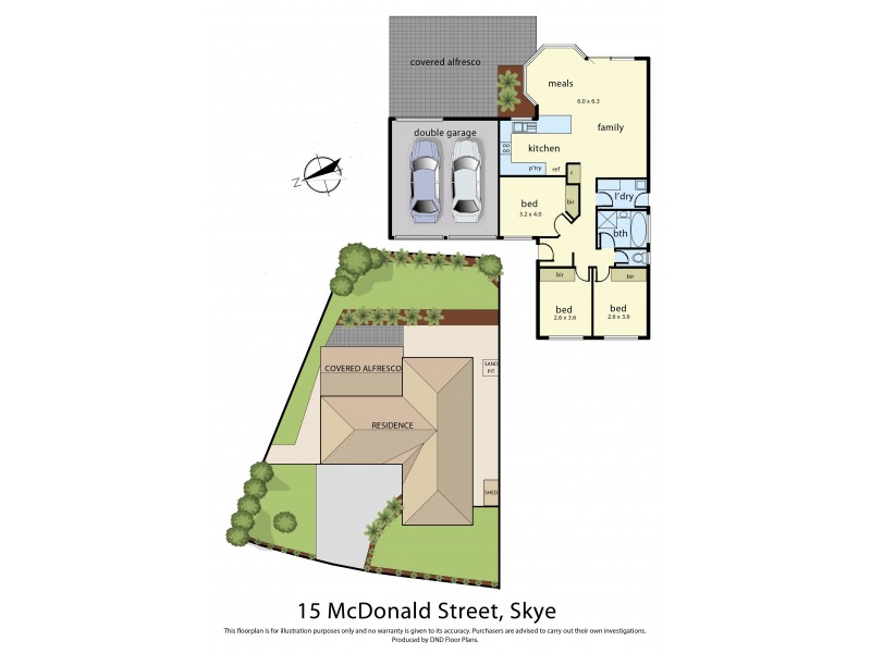 15 McDonald Street, Skye VIC 3977 Floorplan
