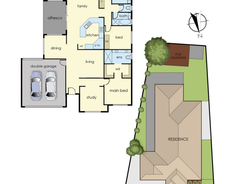 5 Caribbean Pine Court, Lyndhurst VIC 3975 Floorplan
