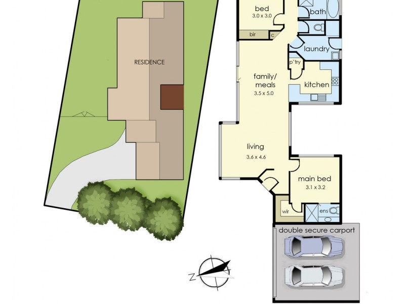 6 Broome Crescent, Cranbourne North VIC 3977 Floorplan