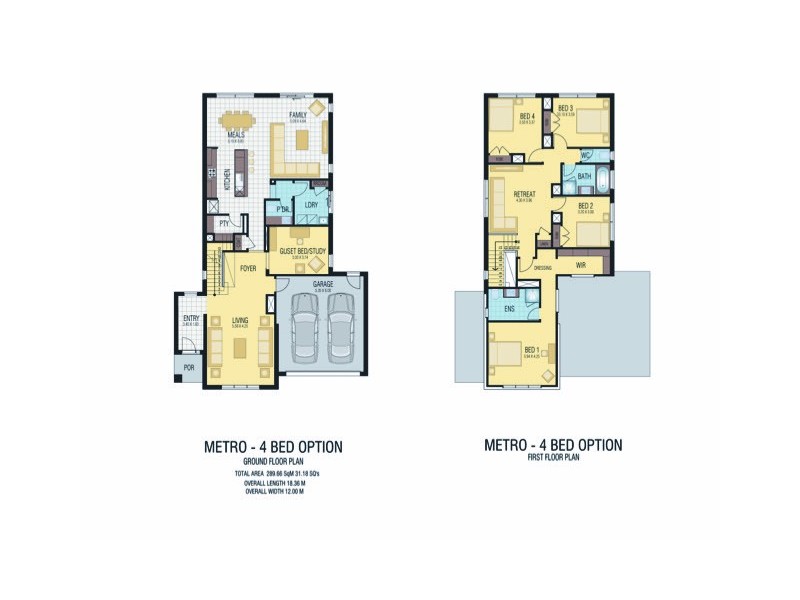 46 Flowerbloom Crescent, Clyde North VIC 3978 Floorplan