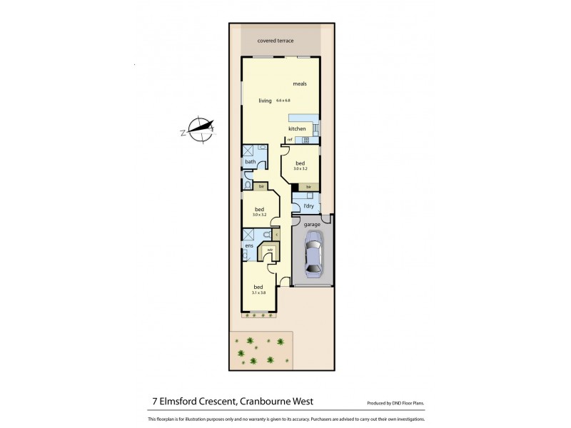 7 Elmsford Crescent, Cranbourne West VIC 3977 Floorplan