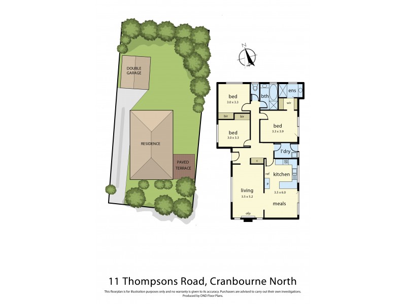 11 Thompsons Road, Cranbourne North VIC 3977 Floorplan