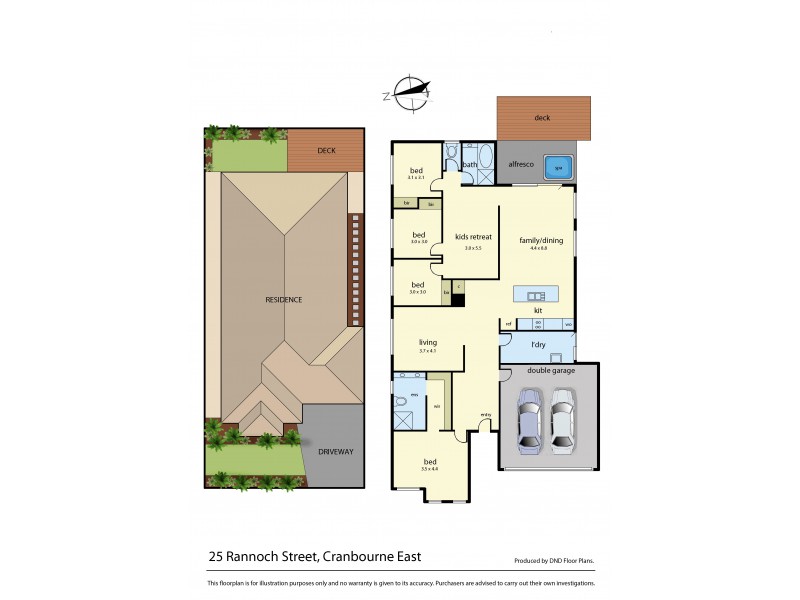 25 Rannoch Street, Cranbourne East VIC 3977 Floorplan