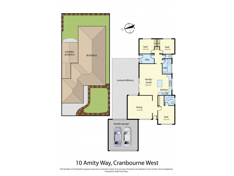 10 Amity Way, Cranbourne West VIC 3977 Floorplan