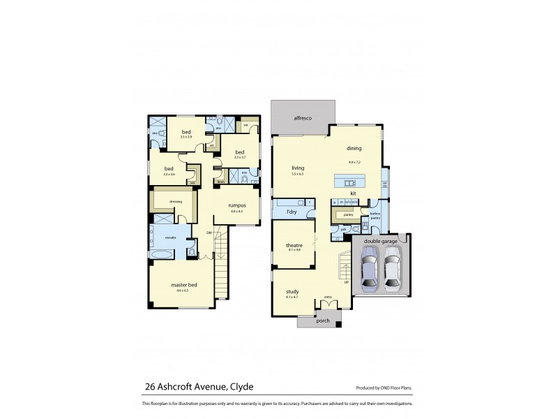 26 Ashcroft Avenue, Clyde VIC 3978 Floorplan