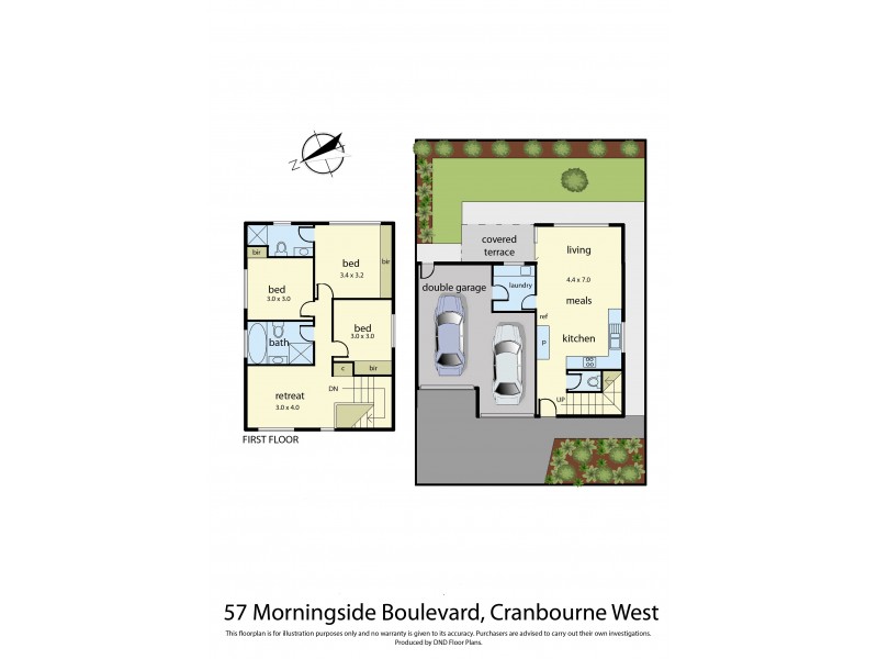 57 Morningside Boulevard, Cranbourne West VIC 3977 Floorplan