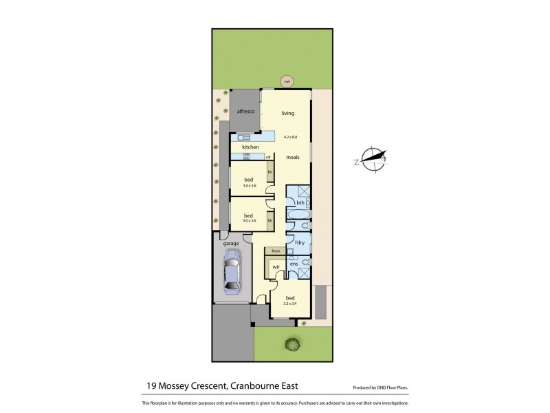 19 Mossey Crescent, Cranbourne East VIC 3977 Floorplan